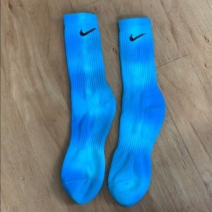Tie dye Nike socks